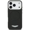 Aston Martin Case HC FW Logo MagSafe for iPhone 17 Pro black - (ASHMP17LPLOK)