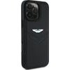 Aston Martin Case HC Leather Victory Design to iPhone 16 Pro black - (ASHCP16LPVIK)