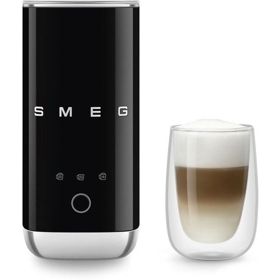 SMEG Milk frother/Warmer Automatic Milk frother/Warmer Black - (MFF02BLEU)