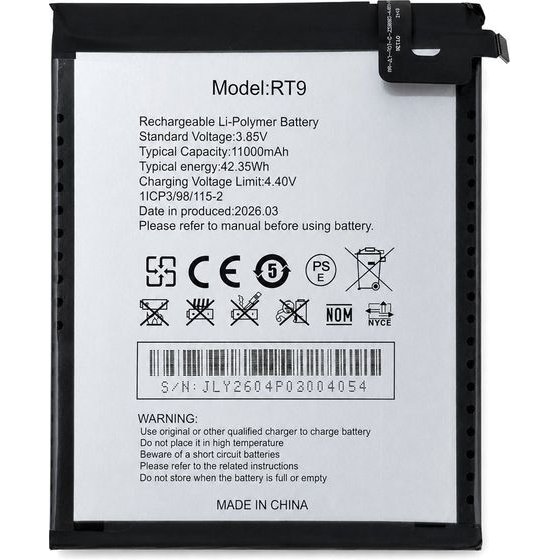Oukitel �������� ��� Tablet RT9 - (BAT-RT9)