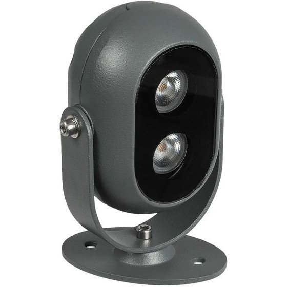 GloboStar Floodis ��������� ���� Wall Washer Led 4W 360lm 24� Ac 220-240V ��������� IP65 ����� ����� 2700K - Sanan Smd Chip - ���� ������� ��� - �7 x �5 x �11cm - 3 ������ ������� - (GLB-103-0031)