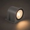 GloboStar Floodora ��������� ���� Wall Washer Led 3W 270lm 5� Ac 220-240V ��������� IP65 ����� ����� 2700K - Sanan Smd Chip - ���� ������� ��� - �6.5 x �5.5 x �5cm - 3 ������ ������� - (GLB-103-0030)
