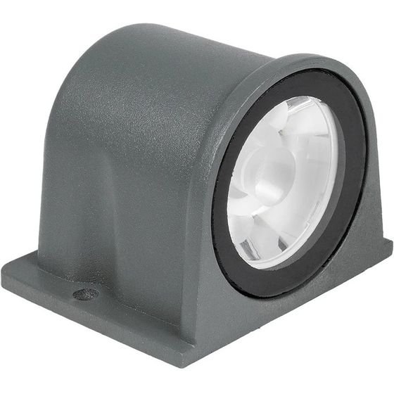 GloboStar Floodora ��������� ���� Wall Washer Led 3W 270lm 5� Ac 220-240V ��������� IP65 ����� ����� 2700K - Sanan Smd Chip - ���� ������� ��� - �6.5 x �5.5 x �5cm - 3 ������ ������� - (GLB-103-0030)