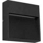 GloboStar Stepini ��������� ����������� / ��������� Led 3W 270lm 45� Ac 220-240V ��������� IP65 ����� ����� 2700K - Sanan Smd Chip - ����� ��� - �11.5 x �3 x �11.5cm - 3 ������ ������� - (GLB-103-0035)