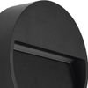 GloboStar Stepini ��������� ����������� / ��������� Led 3W 270lm 45� Ac 220-240V ��������� IP65 ����� ����� 2700K - Sanan Smd Chip - ����� ��� - �12 x �3 x �12cm - 3 ������ ������� - (GLB-103-0034)