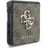 Guess Pu 4G Metal Logo Case For Samsung Galaxy Z Flip 8 Brown - (GUHCZF84GMGBR)
