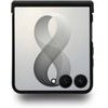 Guess Pu 4G Metal Logo Case For Samsung Galaxy Z Flip 8 Brown - (GUHCZF84GMGBR)