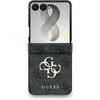 Guess Pu 4G Metal Logo Case For Samsung Galaxy Z Flip 8 Grey - (GUHCZF84GMGGR)