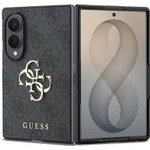Guess Pu 4G Metal Logo Case For Samsung Galaxy Z Fold 8 Grey - (GUHCZFW84GMGGR)