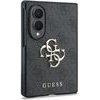 Guess Pu 4G Metal Logo Case For Samsung Galaxy Z Fold 8 Grey - (GUHCZFW84GMGGR)