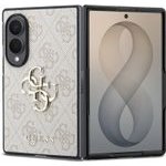 Guess Pu 4G Metal Logo Case For Samsung Galaxy Z Fold 8 Pink - (GUHCZFW84GMGPI)
