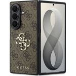 Guess Pu 4G Metal Logo Case For Samsung Galaxy Z Fold 8 Ultra Brown - (GUHCZFD84GMGBR)