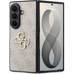 Guess Pu 4G Metal Logo Case For Samsung Galaxy Z Fold 8 Ultra Pink - (GUHCZFD84GMGPI)