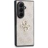 Guess Pu 4G Metal Logo Case For Samsung Galaxy Z Fold 8 Ultra Pink - (GUHCZFD84GMGPI)