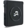 Karl Lagerfeld Pu Karl And Choupette Heads Magnetic Case For Samsung Galaxy Z Flip 8 Black - (KLHMZF8PSMLRKCK)