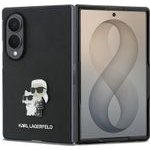 Karl Lagerfeld Pu Saffiano Karl And Choupette Case For Samsung Galaxy Z Fold 8 Black - (KLHCZFW8SAPKCNPK)