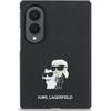 Karl Lagerfeld Pu Saffiano Karl And Choupette Case For Samsung Galaxy Z Fold 8 Black - (KLHCZFW8SAPKCNPK)