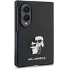 Karl Lagerfeld Pu Saffiano Karl And Choupette Case For Samsung Galaxy Z Fold 8 Black - (KLHCZFW8SAPKCNPK)