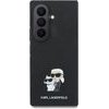 Karl Lagerfeld Pu Saffiano Karl And Choupette Case For Samsung Galaxy Z Fold 8 Ultra Black - (KLHCZFD8SAPKCNPK)