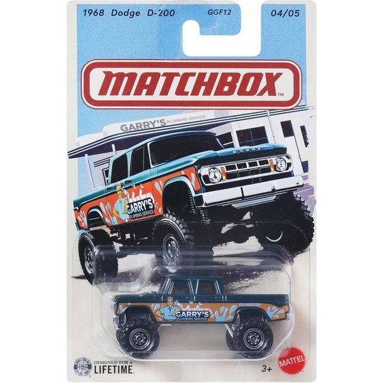 Mattel Matchbox: 1968 Dodge D-200 Vehicle (JJR48)