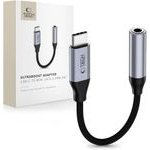Tech-Protect Ultraboost Adapter USB-C To Mini Jack 3.5MM Dac Iron GREY