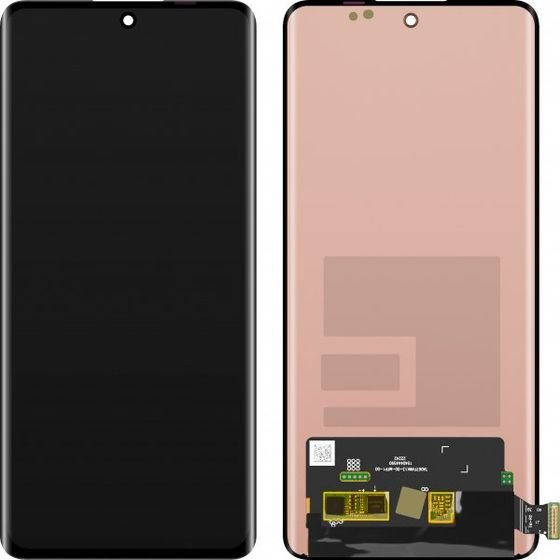 MP Lcd Display Module For Realme 11 Pro, w/o Frame, Aftermarket, Black