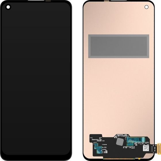 MP Lcd Display Module For Realme 8, w/o Frame, Aftermarket, Black