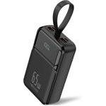 Forever Power Bank TB-400 Pd Qc 65W 20000 Mah black