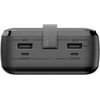 Forever Power Bank TB-400 Pd Qc 65W 20000 Mah black