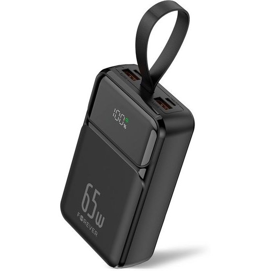 Forever Power Bank TB-400 Pd Qc 65W 20000 Mah black