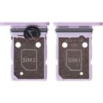 Samsung A37 5G A376 Dual Sim Card Holder Lavender Original Service Pack - (GH98-50810D)