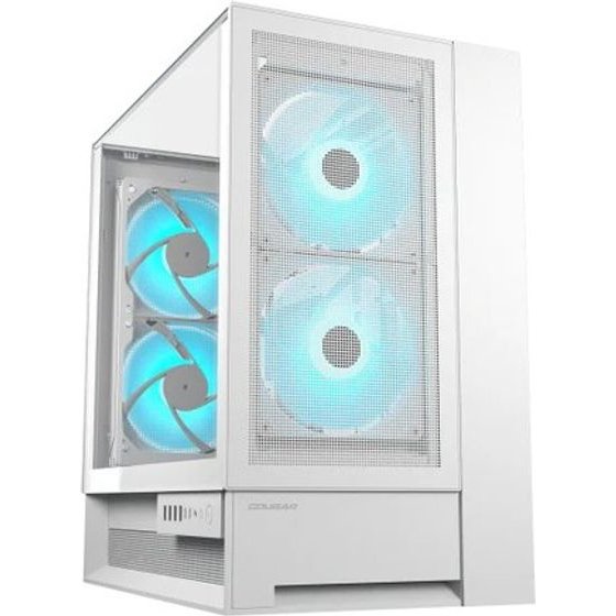 Cougar Midi Tower Case OmnyX, ARGB, White - (382WA30.0002)