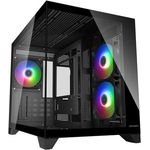 Cougar Mini Tower Case, FV150 ARGB, Black - (382QA60.0001)