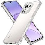 Techsuit - Shockproof Clear Silicone - Honor 600 Smart - Clear
