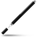 Techsuit - Stylus Pen (JC02-2) - Aluminum Alloy, Android, iOS, Microsoft - Black