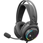 White Shark Gaming Headphones - 50mm, PS4, Black - (WOLF)
