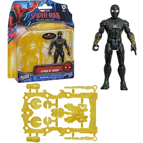 Hasbro Marvel: Spider-Man Brand New Day - Black & Gold Suit Spider-Man Figure (G3523)