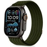 Tech-Protect Nylon Sport Apple Watch 8 / 9 / 10 / 11 / Se / Ultra (44 / 45 / 46 / 49 MM) Military GREEN