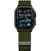 Tech-Protect Nylon Sport Apple Watch 8 / 9 / 10 / 11 / Se / Ultra (44 / 45 / 46 / 49 MM) Military GREEN