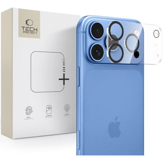 Tech-Protect Oslona Aparatu Cam FIT+ Iphone 18 Pro CLEAR