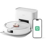Deerma - Robot Vacuum Cleaner (DEM-H40 Pro) - With Automatic Emptying Station, Mop, 13.000Pa, 75W, Lds Navigation, App - White