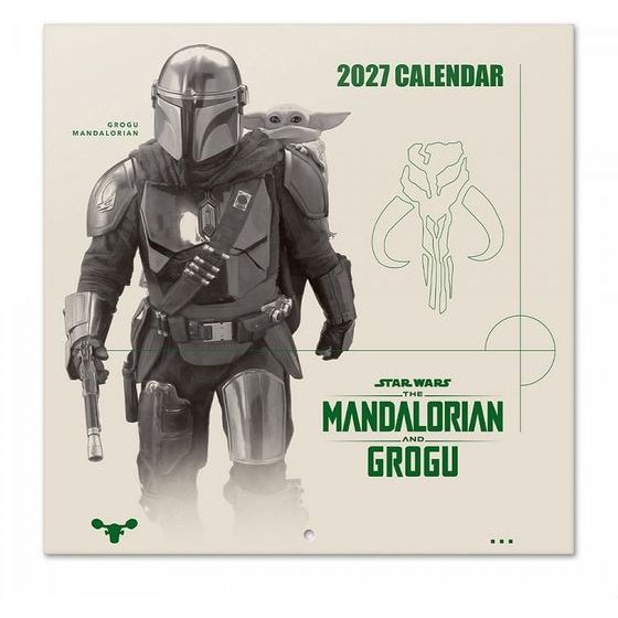 Erik ���������� ������ 16 ����� 2027 30X30�� Star Wars The Mandalorian And GROGU