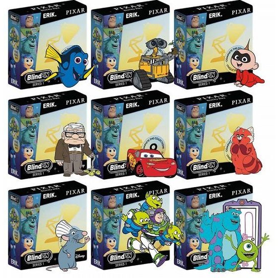 Erik ����� �� 24 ����������� ��������� (Mystery Box) Disney PIXAR