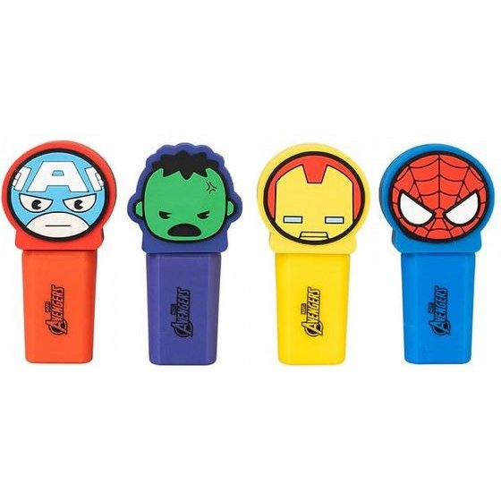 Erik ��� 4 ������������� (Highlighters) �� 3D Topper Marvel AVENGERS