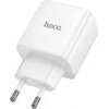 Hoco Wall Charger N83, 40W, 3A, 1 x USB-C, White