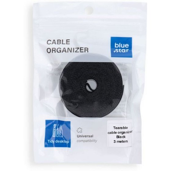 Blue Star Velcro Cable Tie PJ-COZ055 - Black (3m)