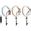 Tracer Led Ring Lamp 30CM With 210CM Tripod Black - (TRAOSW46745)