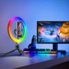 Tracer Rgb Ring Lamp 26CM With 9CM Tripod Black - (TRAOSW46807)