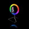 Tracer Rgb Ring Lamp 26CM With 9CM Tripod Black - (TRAOSW46807)