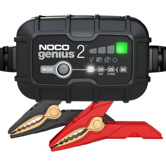 NOCO Battery Charger - GENIUS2 - 2A - (GENIUS2EU)